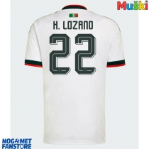 Meksiko Hirving Lozano #22 Gostujuci Dres SP 2026 Kratak Rukav